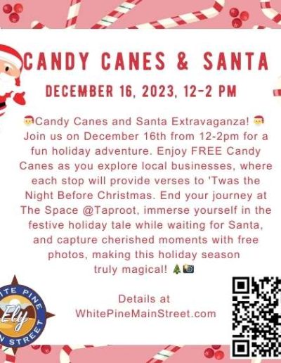 Candy Canes and Santa Ely Nevada